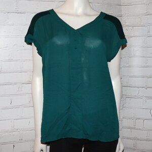 🌿💚🍈 Fortune + Ivy Blouse · Soft Green · Size L